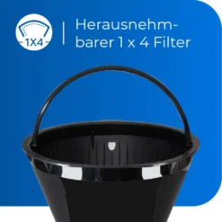 Exquisit KA 6502 Sw | Filterkaffeemaschine | 10 Tassen | Thermoskanne | Schwarz -Kaffeegetränkeladen e8241fe5d4e62296ee395cbb69a2fb25