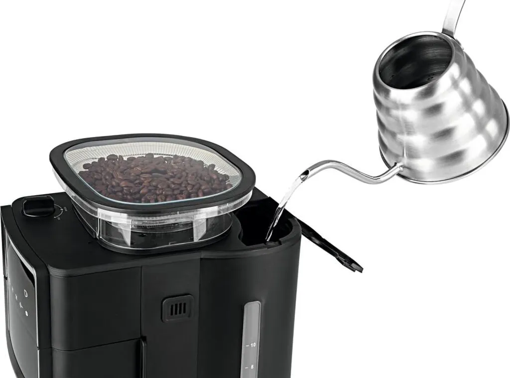 Kaffeemaschine Filterkaffeemaschine Edelstahl Thermoskanne Timer Mit Mahlwerk 16 Kaffeemaschine Filterkaffeemaschine Edelstahl Thermoskanne Timer Mit Mahlwerk – Bild 16