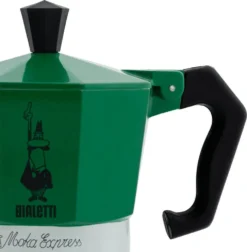 Bialetti - Moka Express Collection Italia (Tricolour), 3-Tassen-Kaffeemaschine, Aluminium -Kaffeegetränkeladen e99e433674aa3723c73727956b6e29b9