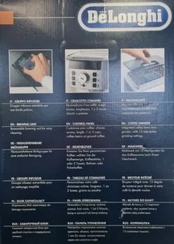 De'Longhi DeLonghi ECAM 22.110B MagnificaS Kaffeevollautomat Schwarz -Kaffeegetränkeladen ea0523474da8d49b14c6f8818d280d39