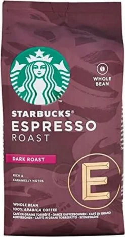 Nestlé® Starbucks Espresso Roast,Dark Roast,Karamellnote, Ganze Bohne, 200g -Kaffeegetränkeladen ee0540061fb2e505b744a0c44f8c23f0