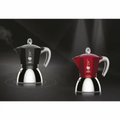 Bialetti MOKA 4TZ Induction Nera -Kaffeegetränkeladen efa0d1516b21ffd89bc5ac80f3b2d469