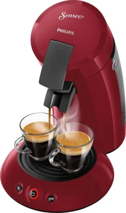 Philips Senseo Kaffeepadmaschine HD 6553/80 Original, Farbe Rot -Kaffeegetränkeladen f061d25bc94ac0b7ebd7a145b99410c8