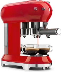 SMEG Espresso Kaffeemaschine Rot ECF01RDEU -Kaffeegetränkeladen f1f8e857c1a1161303b38c7d0d0ab75e