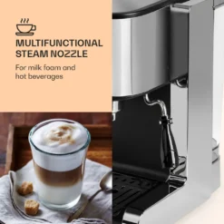 Passionata 20 Espressomaschine 20 Bar 6 Tassen 1,25 Liter Milchschaum -Kaffeegetränkeladen f29172fab11c76b91dd2cfda0bb10c54