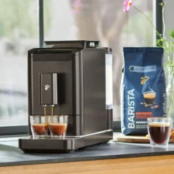 Tchibo Kaffeevollautomat Esperto2 Caffè 2.0 Für Caffè Crema Und Espresso, Granite Black -Kaffeegetränkeladen f41c1f52bdc1e6809c5ca7bd6ff55ffe