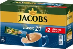 JACOBS Löskaffee Classic 2in1 Löslicher Kaffee 12 X 10+2 Sticks Instantkaffee 9 JACOBS Löskaffee Classic 2in1 Löslicher Kaffee 12 X 10+2 Sticks Instantkaffee -Kaffeegetränkeladen f74162e8b4860b99a17b400345c95bd1