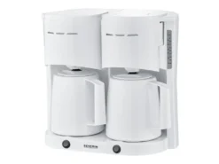 SEVERIN Duo-Filterkaffeemaschine KA 5830 Weiß -Kaffeegetränkeladen f83612b90ab0a2a3943d16b2bcf376f9