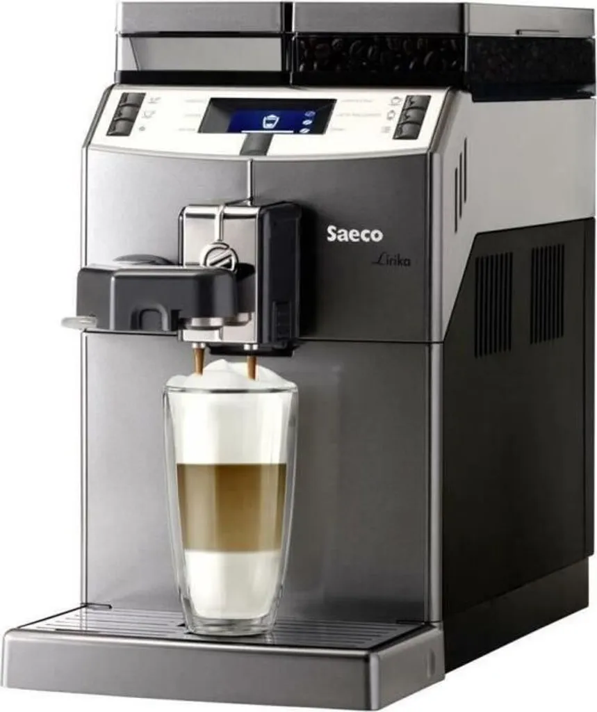 Saeco RI9851/01 Lirika One Touch Kaffeevollautomat Titan 1 Saeco RI9851/01 Lirika One Touch Kaffeevollautomat Titan