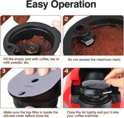 1 Stück Nachfüllbarer Wiederverwendbarer PP Kaffeekapsel Filter Für Bosch Tassimo 180 Ml Kapazität, Lebensmittelqualität 10 1 Stück Nachfüllbarer Wiederverwendbarer PP Kaffeekapsel Filter Für Bosch Tassimo 180 Ml Kapazität, Lebensmittelqualität -Kaffeegetränkeladen f9e3b8e14b2834170a91b1a42a1f4a6d