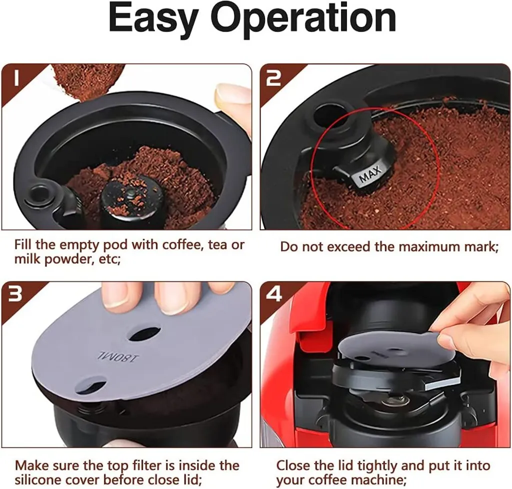 1 Stück Nachfüllbarer Wiederverwendbarer PP Kaffeekapsel Filter Für Bosch Tassimo 180 Ml Kapazität, Lebensmittelqualität 5 1 Stück Nachfüllbarer Wiederverwendbarer PP Kaffeekapsel Filter Für Bosch Tassimo 180 Ml Kapazität, Lebensmittelqualität – Bild 5