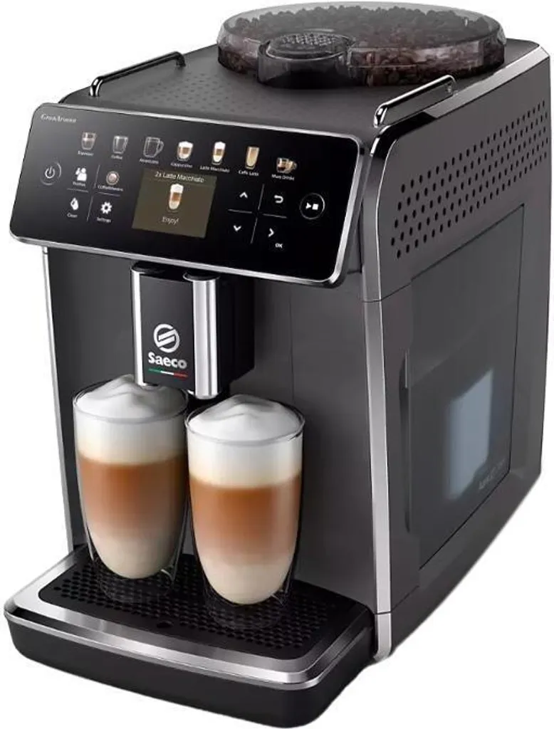 Philips Saeco SM6580/10 GranAroma Kaffeevollautomat Mit Farbigem Display Edelstahl 1 Philips Saeco SM6580/10 GranAroma Kaffeevollautomat Mit Farbigem Display Edelstahl
