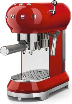 SMEG Espresso Kaffeemaschine Rot ECF01RDEU