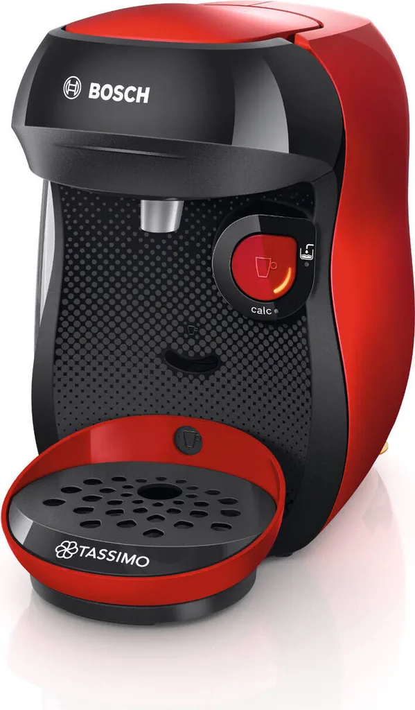 Bosch TASSIMO HAPPY Just Red +20€ Gutschein 1400 Watt +1 Packung Latte Macchiato 2 Bosch TASSIMO HAPPY Just Red +20€ Gutschein 1400 Watt +1 Packung Latte Macchiato – Bild 2