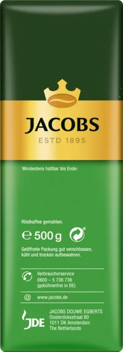Jacobs Filterkaffee Auslese Klassisch | Gemahlen | 500g -Kaffeegetränkeladen ff3c7f9ca98666ac18aac6d67be8608a